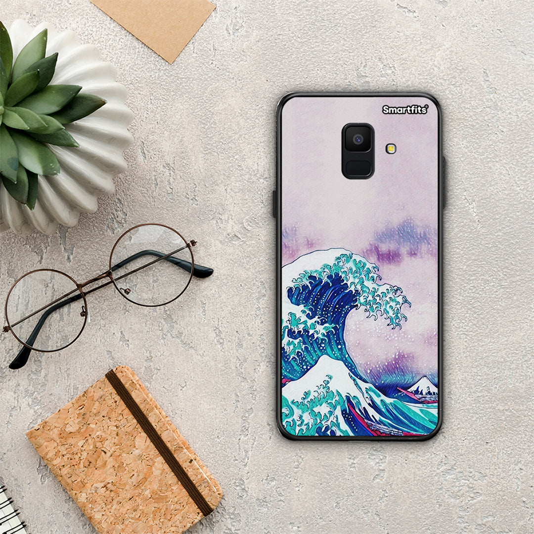 Blue Waves - Samsung Galaxy A6 2018 case