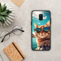 Thumbnail for Summer Cat - Samsung Galaxy A6 2018 case