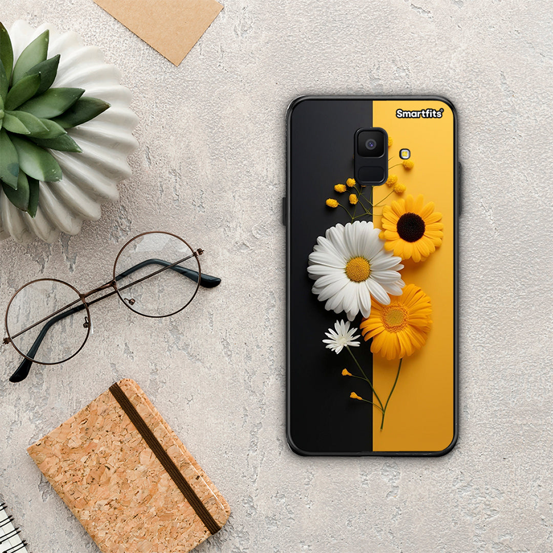 Yellow Daisies - Samsung Galaxy A6 2018 case