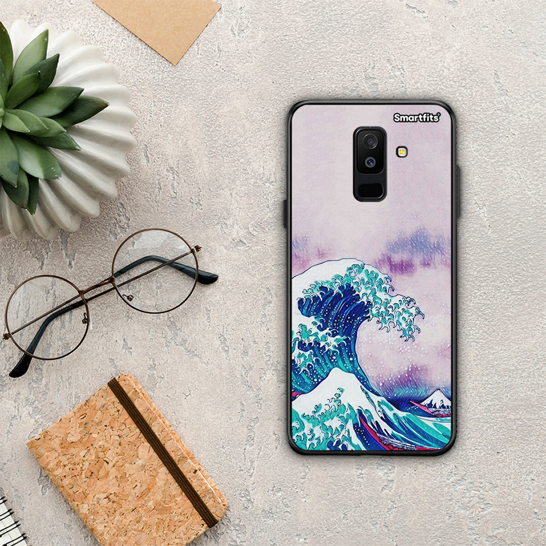 Blue Waves - Samsung Galaxy A6+ 2018 case