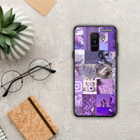 Thumbnail for Purple Aesthetic Collage - Samsung Galaxy A6+ 2018 θήκη