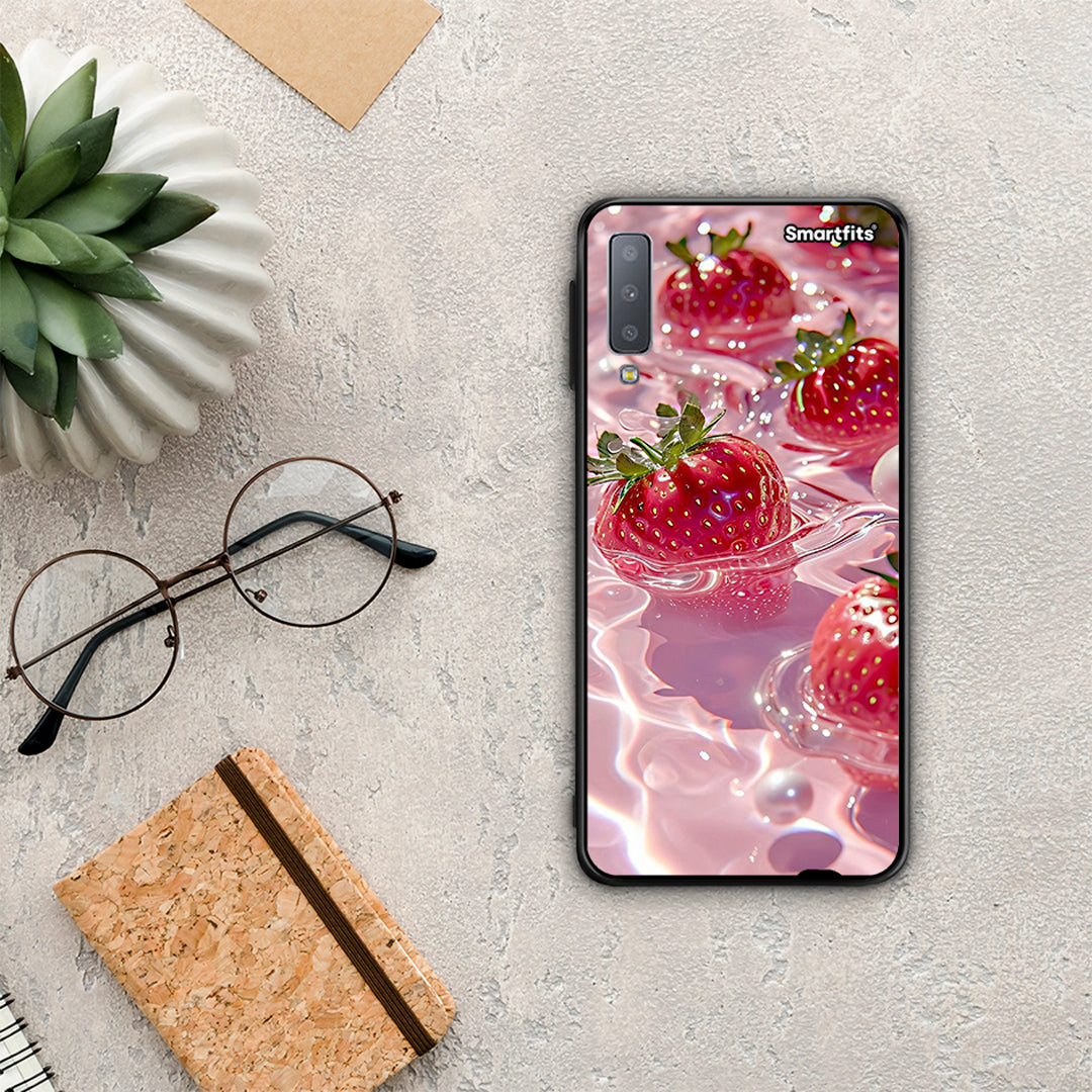 Juicy Strawberries - Samsung Galaxy A7 2018 case