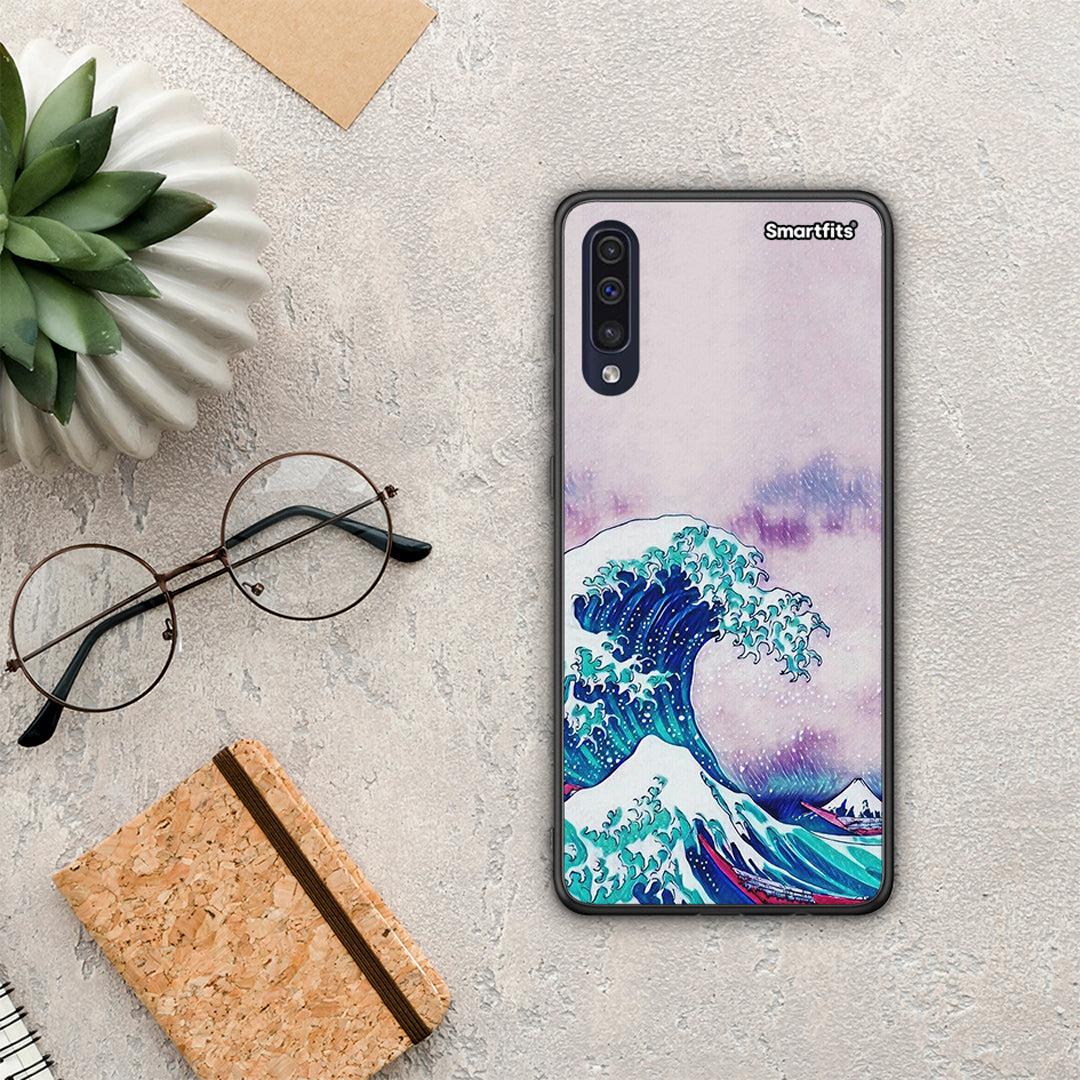 Blue Waves - Samsung Galaxy A70 case