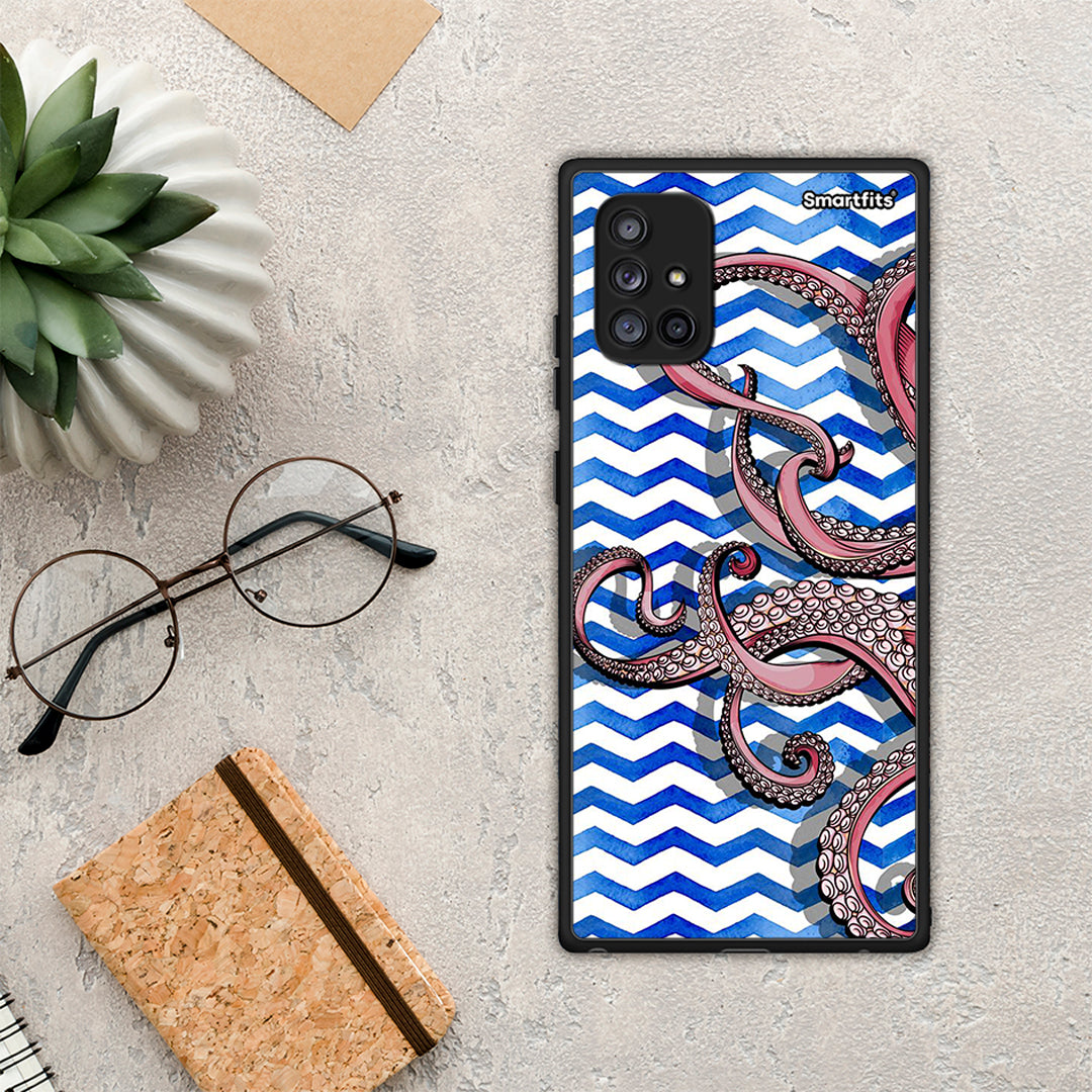 Chevron Devilfish - Samsung Galaxy A71 5G case