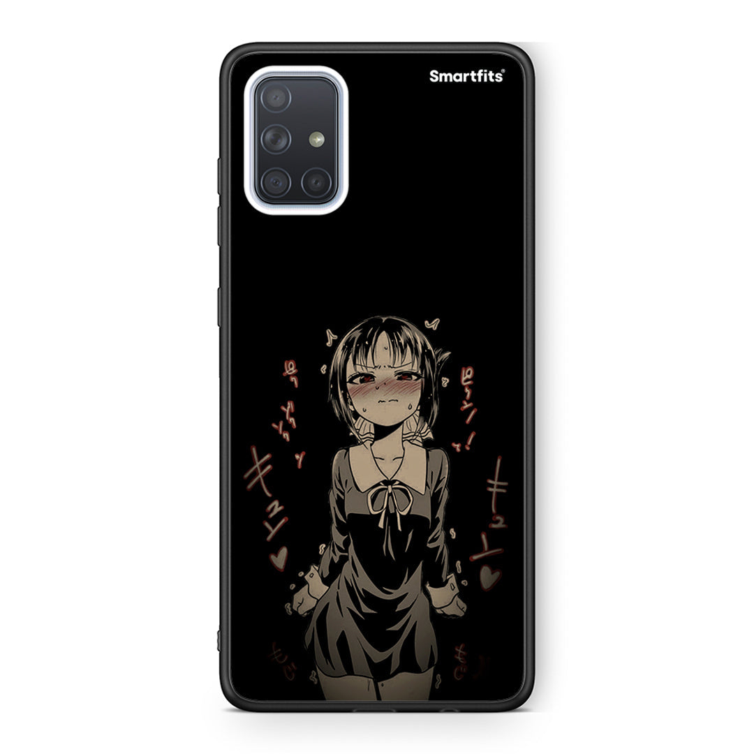 Samsung A51 Anime Girl θήκη από τη Smartfits με σχέδιο στο πίσω μέρος και μαύρο περίβλημα | Smartphone case with colorful back and black bezels by Smartfits