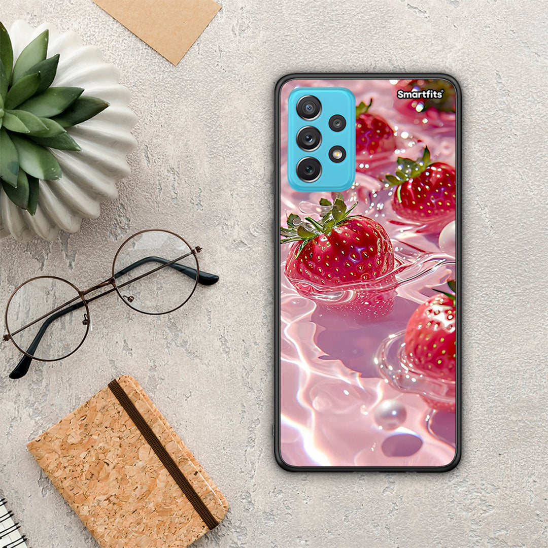 Juicy Strawberries - Samsung Galaxy A72 case