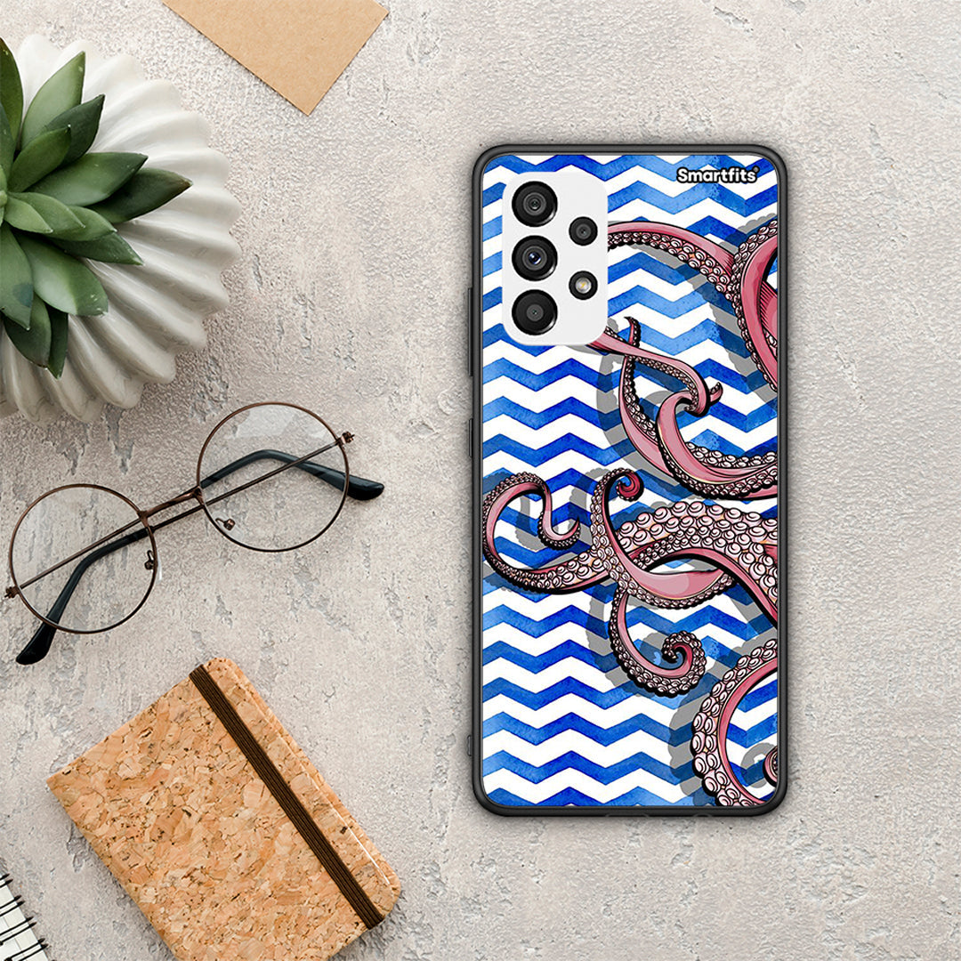 Chevron Devilfish - Samsung Galaxy A73 5G case