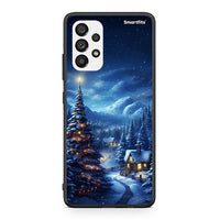 Thumbnail for Samsung A73 5G Christmas Scenery θήκη από τη Smartfits με σχέδιο στο πίσω μέρος και μαύρο περίβλημα | Smartphone case with colorful back and black bezels by Smartfits