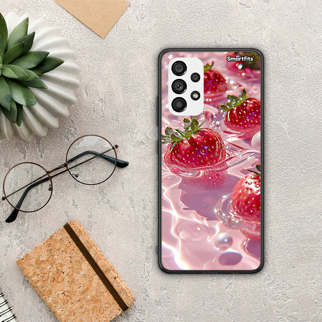 Juicy Strawberries - Samsung Galaxy A73 5G case