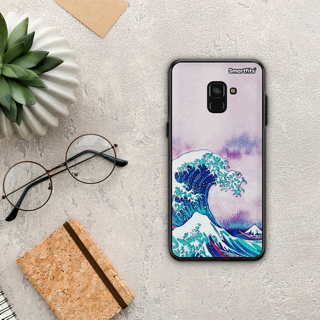 Blue Waves - Samsung Galaxy A8 case