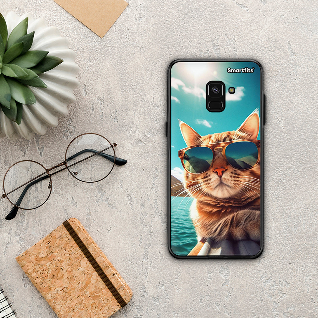 Summer Cat - Samsung Galaxy A8 case