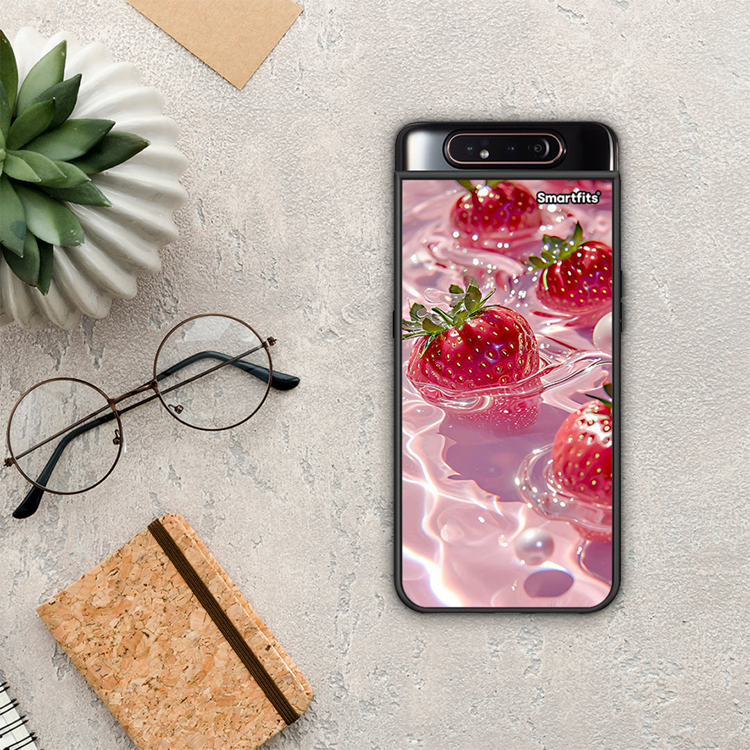 Juicy Strawberries - Samsung Galaxy A80 case