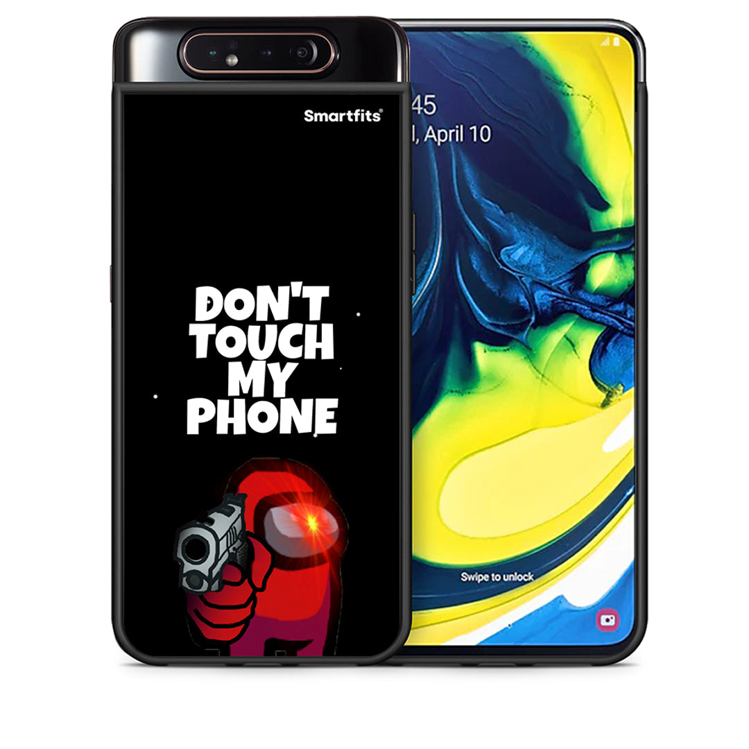 Θήκη Samsung A80 My Phone από τη Smartfits με σχέδιο στο πίσω μέρος και μαύρο περίβλημα | Samsung A80 My Phone case with colorful back and black bezels