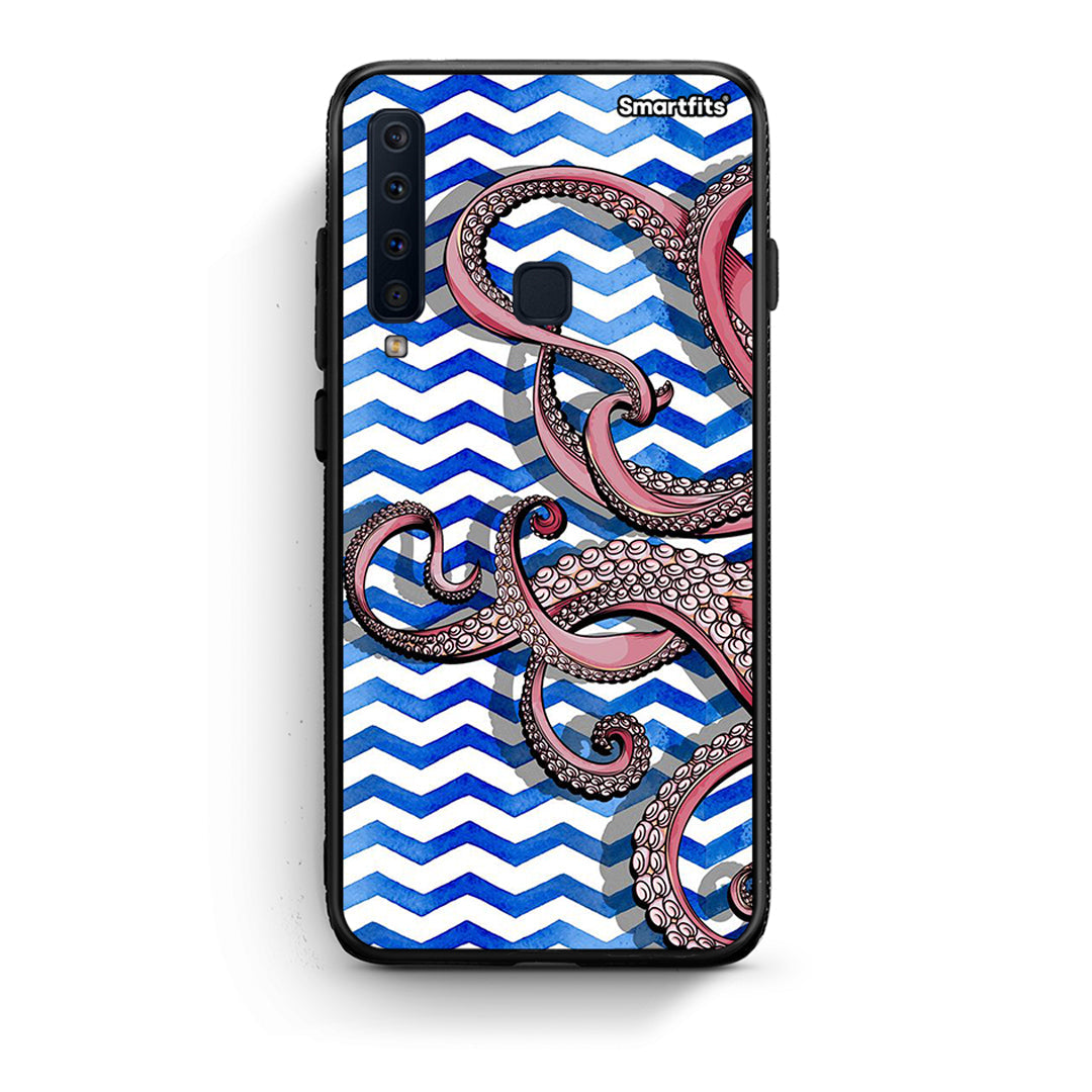 samsung a9 Chevron Devilfish θήκη από τη Smartfits με σχέδιο στο πίσω μέρος και μαύρο περίβλημα | Smartphone case with colorful back and black bezels by Smartfits