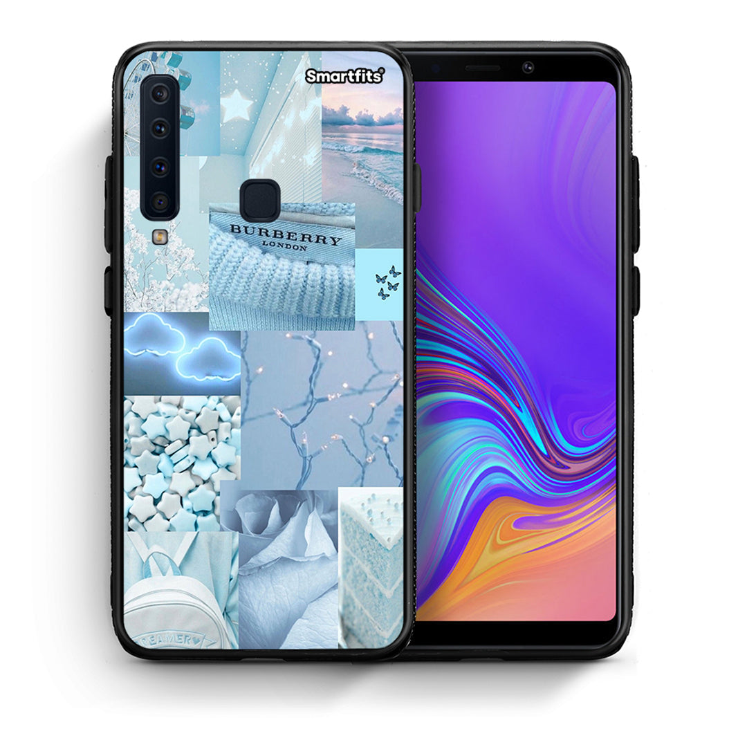 Θήκη Samsung A9 Ciel Aesthetic Collage από τη Smartfits με σχέδιο στο πίσω μέρος και μαύρο περίβλημα | Samsung A9 Ciel Aesthetic Collage case with colorful back and black bezels