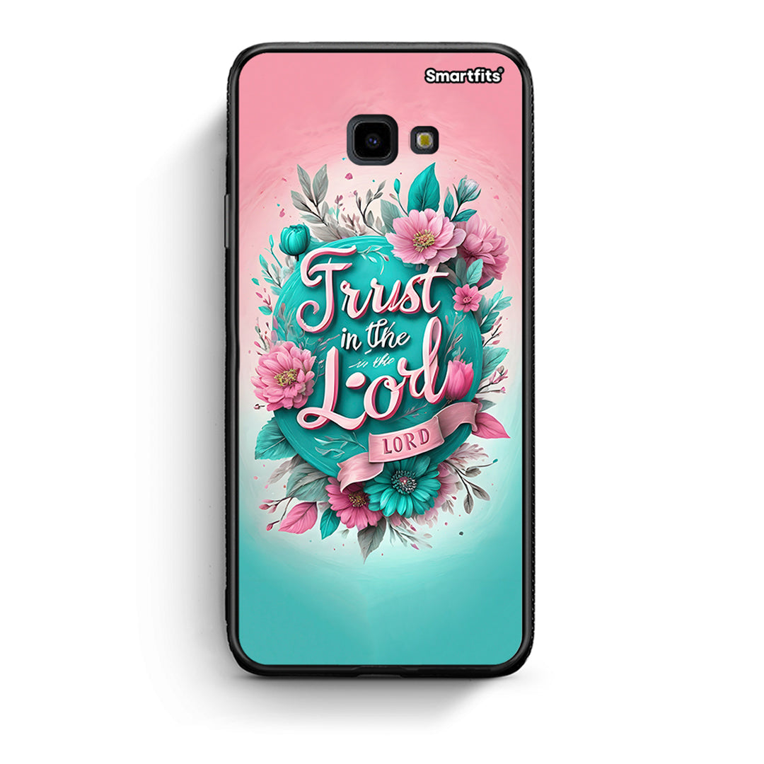 Samsung J4 Plus Lord Trust θήκη από τη Smartfits με σχέδιο στο πίσω μέρος και μαύρο περίβλημα | Smartphone case with colorful back and black bezels by Smartfits