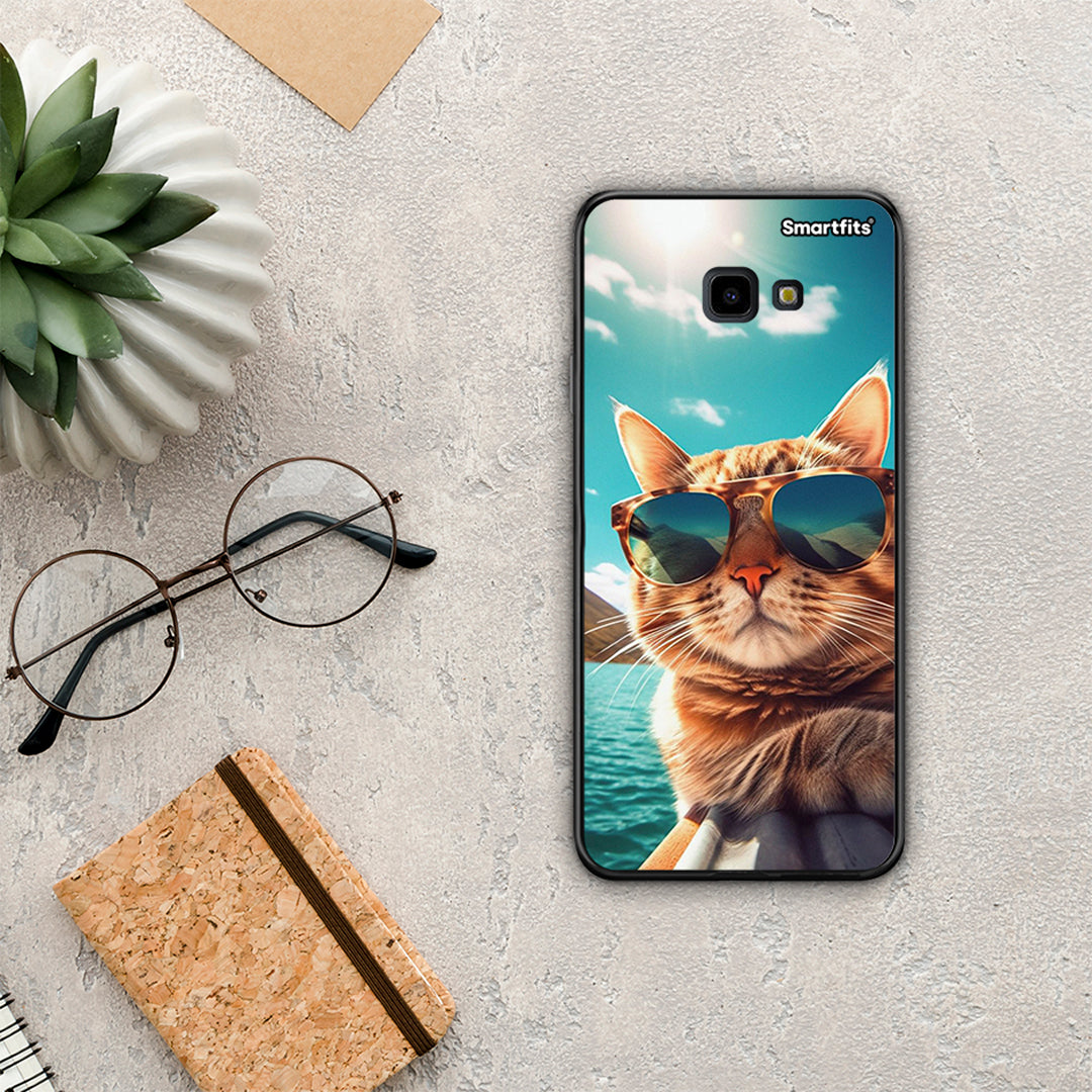 Summer Cat - Samsung Galaxy J4+ case