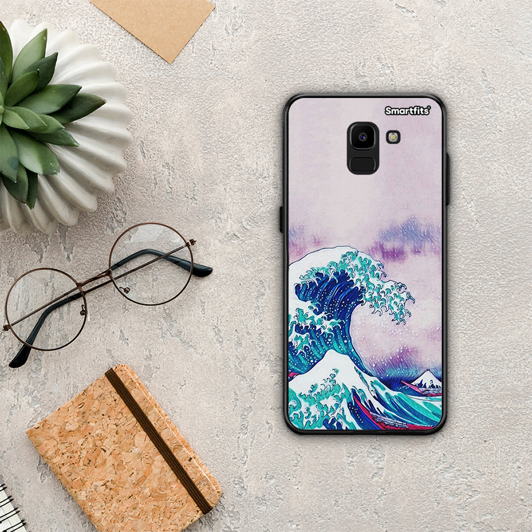 Blue Waves - Samsung Galaxy J6 case