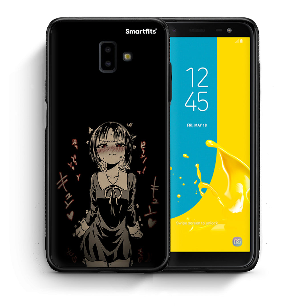 Θήκη Samsung J6+ Anime Girl από τη Smartfits με σχέδιο στο πίσω μέρος και μαύρο περίβλημα | Samsung J6+ Anime Girl case with colorful back and black bezels