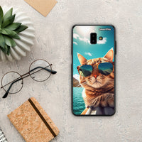 Thumbnail for Summer Cat - Samsung Galaxy J6+ case