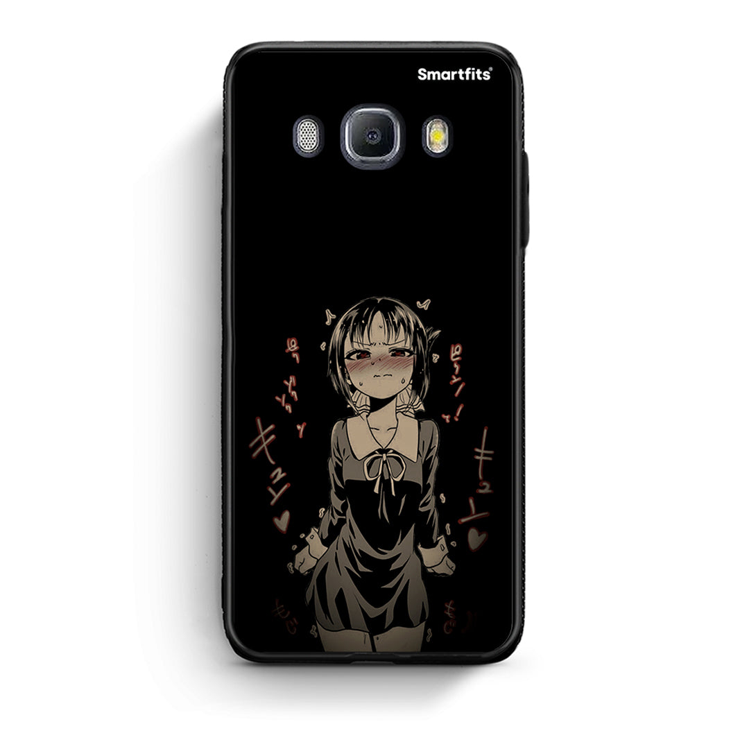 Samsung J7 2016 Anime Girl θήκη από τη Smartfits με σχέδιο στο πίσω μέρος και μαύρο περίβλημα | Smartphone case with colorful back and black bezels by Smartfits