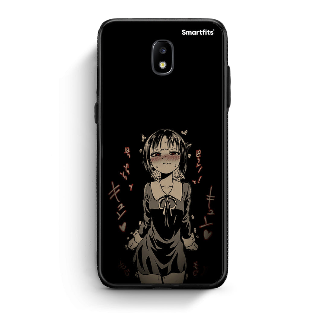 Samsung J7 2017 Anime Girl θήκη από τη Smartfits με σχέδιο στο πίσω μέρος και μαύρο περίβλημα | Smartphone case with colorful back and black bezels by Smartfits