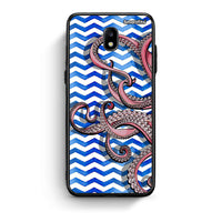 Thumbnail for Samsung J5 2017 Chevron Devilfish θήκη από τη Smartfits με σχέδιο στο πίσω μέρος και μαύρο περίβλημα | Smartphone case with colorful back and black bezels by Smartfits