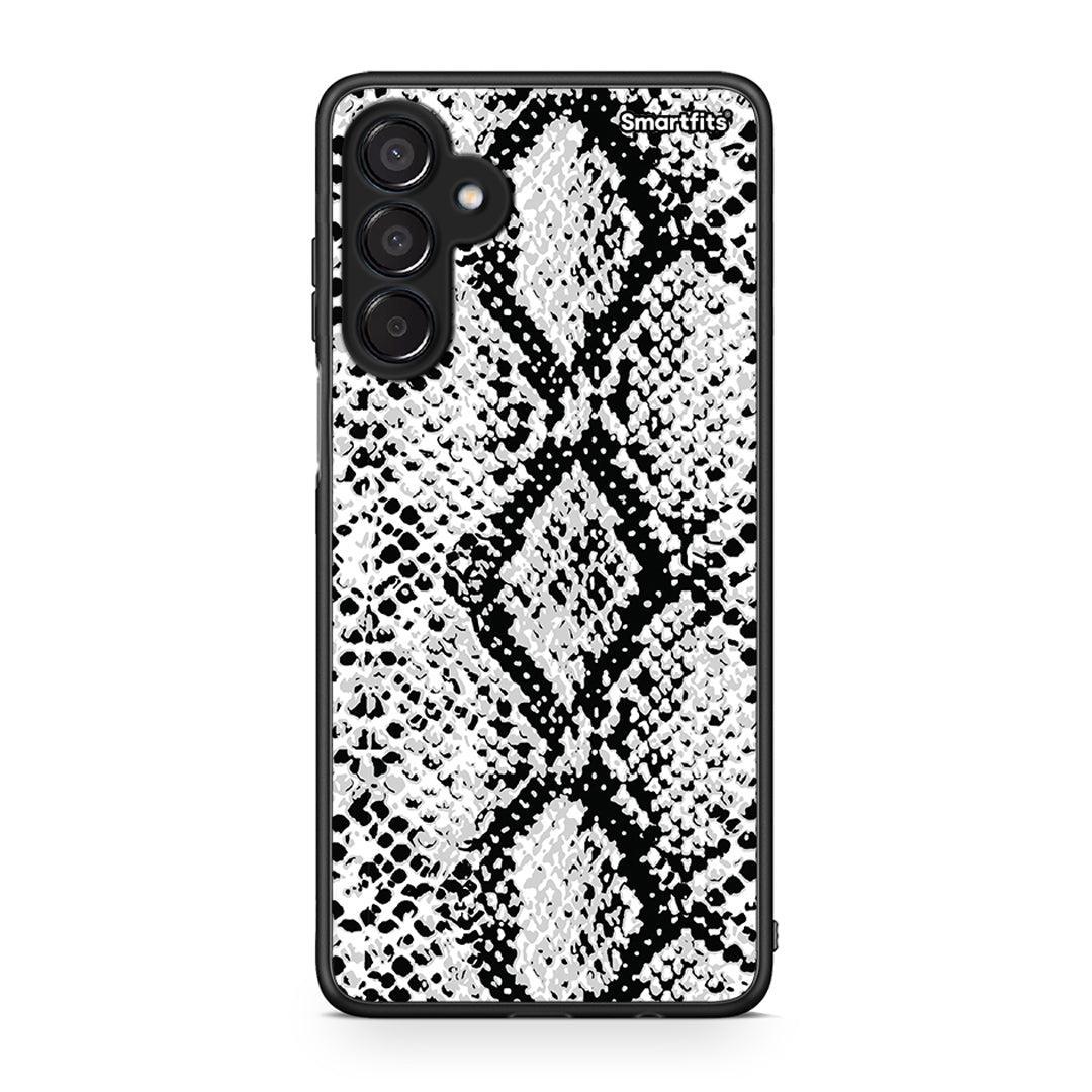 24 - Samsung Galaxy M15 White Snake Animal case, cover, bumper