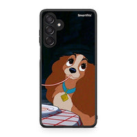 Thumbnail for Samsung Galaxy M15 Lady And Tramp 2 Θήκη Αγίου Βαλεντίνου από τη Smartfits με σχέδιο στο πίσω μέρος και μαύρο περίβλημα | Smartphone case with colorful back and black bezels by Smartfits