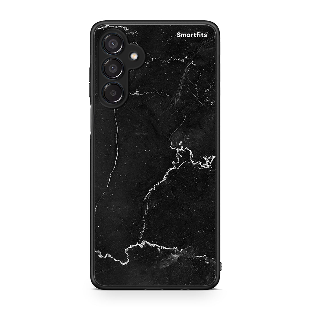 Samsung Galaxy M15 Marble Black θήκη από τη Smartfits με σχέδιο στο πίσω μέρος και μαύρο περίβλημα | Smartphone case with colorful back and black bezels by Smartfits