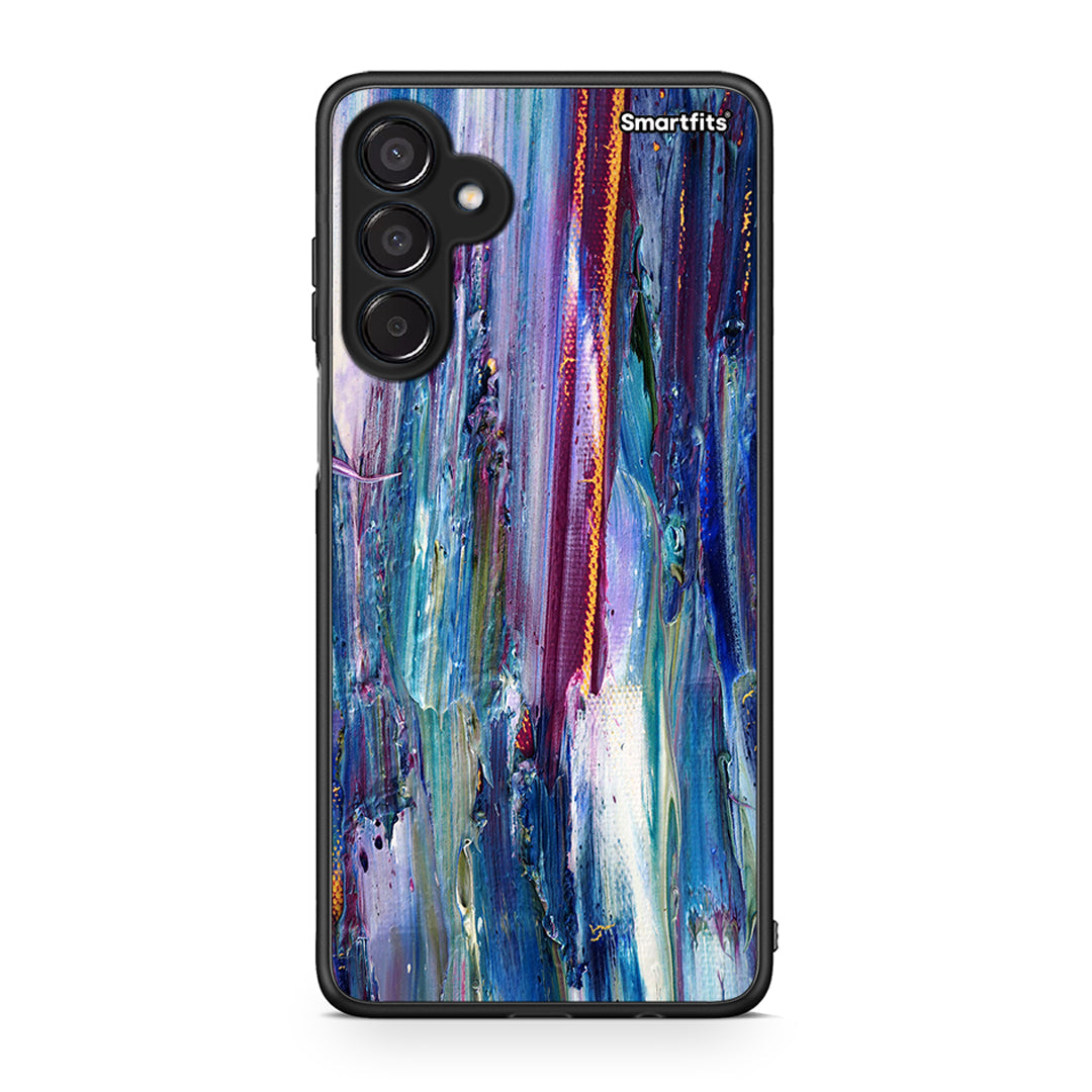 99 - Samsung Galaxy M15 Paint Winter case, cover, bumper