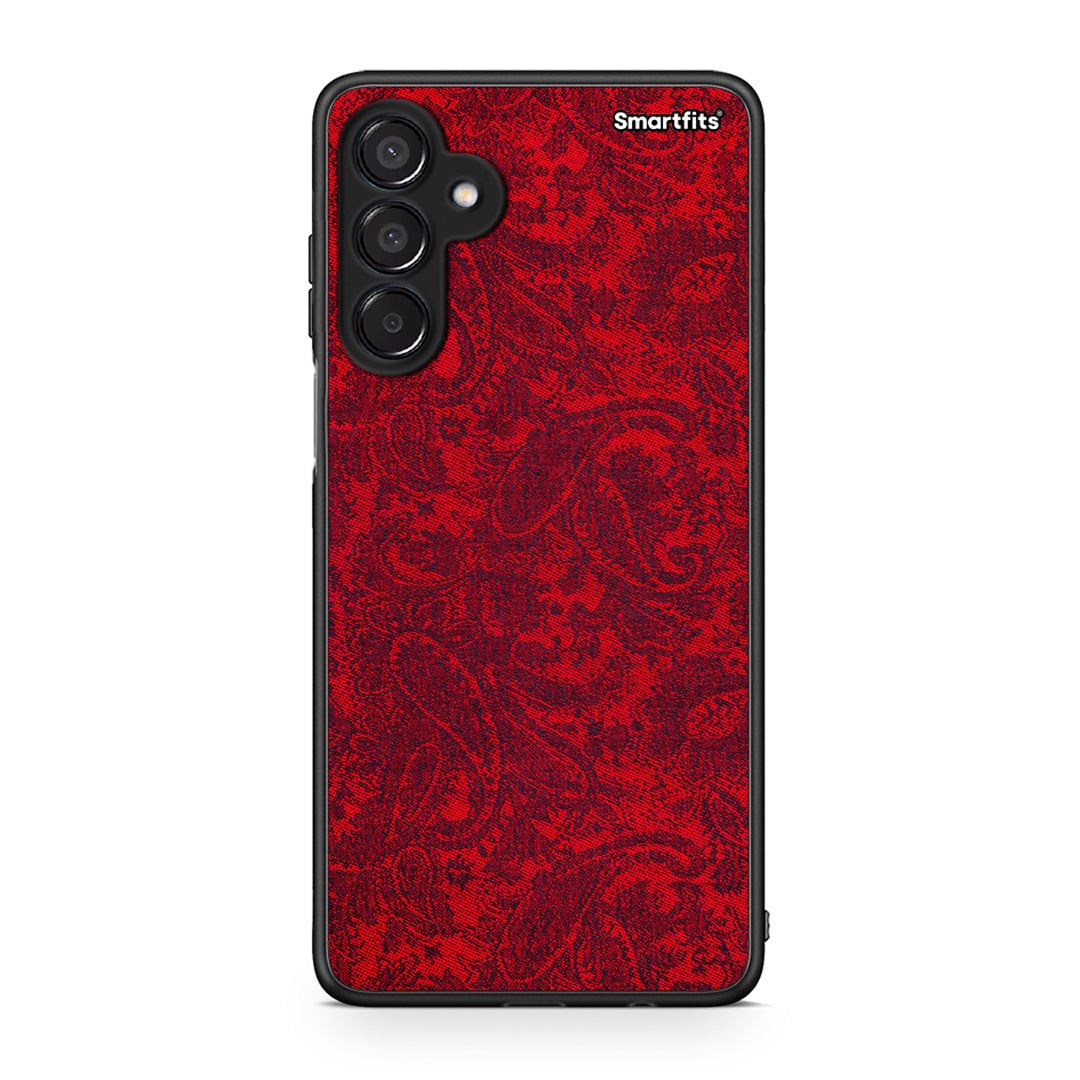 Samsung Galaxy M15 Paisley Cashmere θήκη από τη Smartfits με σχέδιο στο πίσω μέρος και μαύρο περίβλημα | Smartphone case with colorful back and black bezels by Smartfits