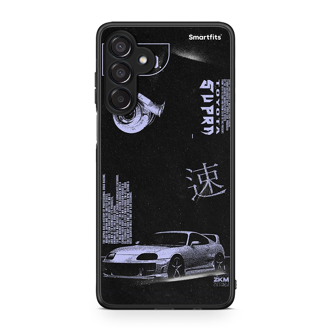 Samsung Galaxy M15 Tokyo Drift Θήκη Αγίου Βαλεντίνου από τη Smartfits με σχέδιο στο πίσω μέρος και μαύρο περίβλημα | Smartphone case with colorful back and black bezels by Smartfits