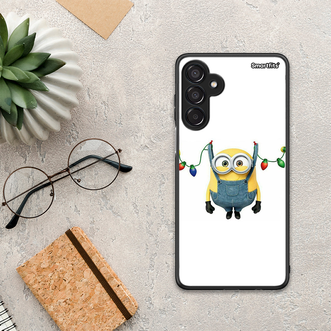 Xmas Minion Lights - Samsung Galaxy M15 θήκη