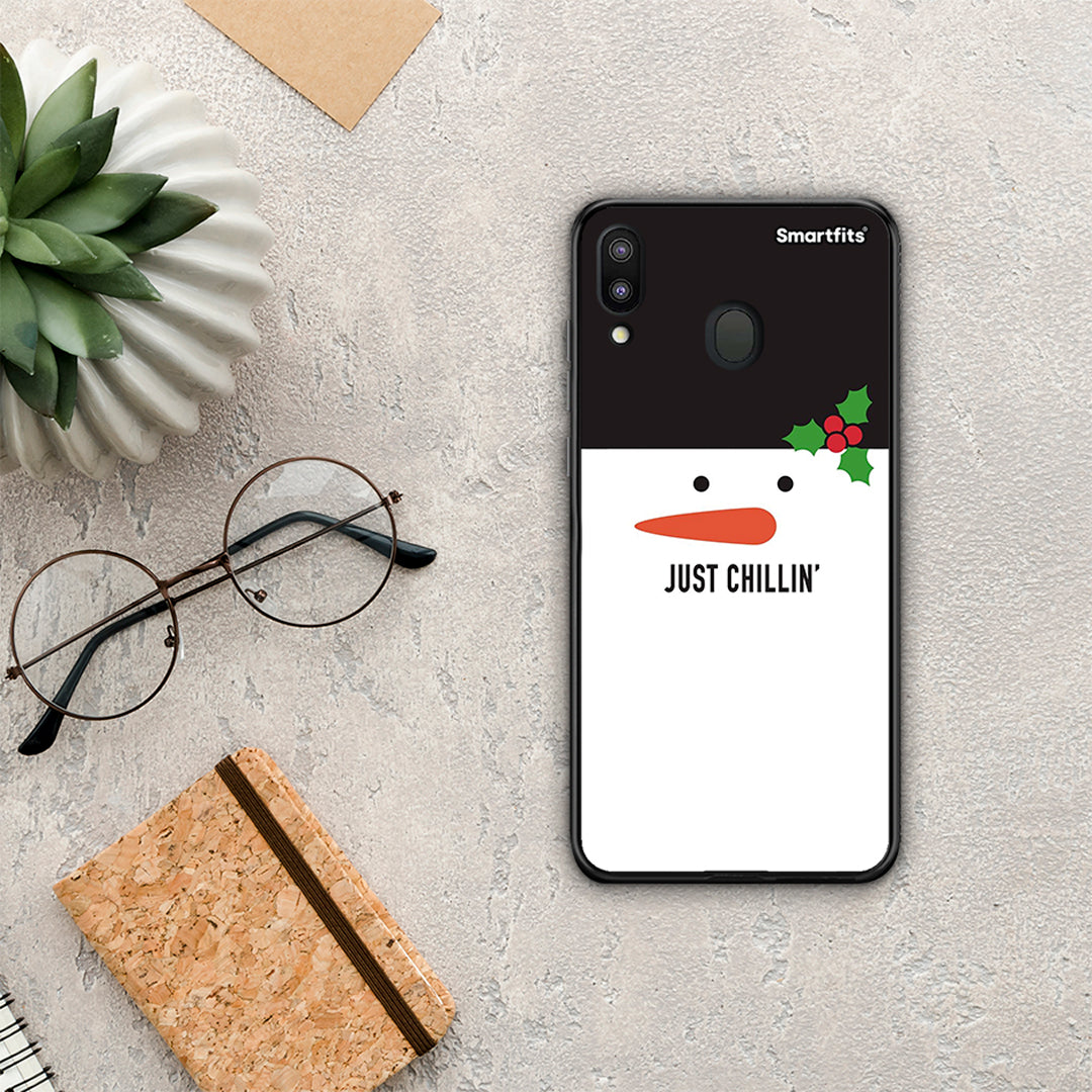 Christmas Chillin - Samsung Galaxy M20 θήκη