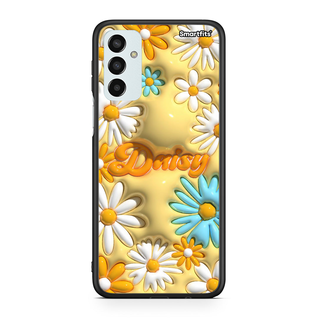 Samsung M23 Bubble Daisies θήκη από τη Smartfits με σχέδιο στο πίσω μέρος και μαύρο περίβλημα | Smartphone case with colorful back and black bezels by Smartfits