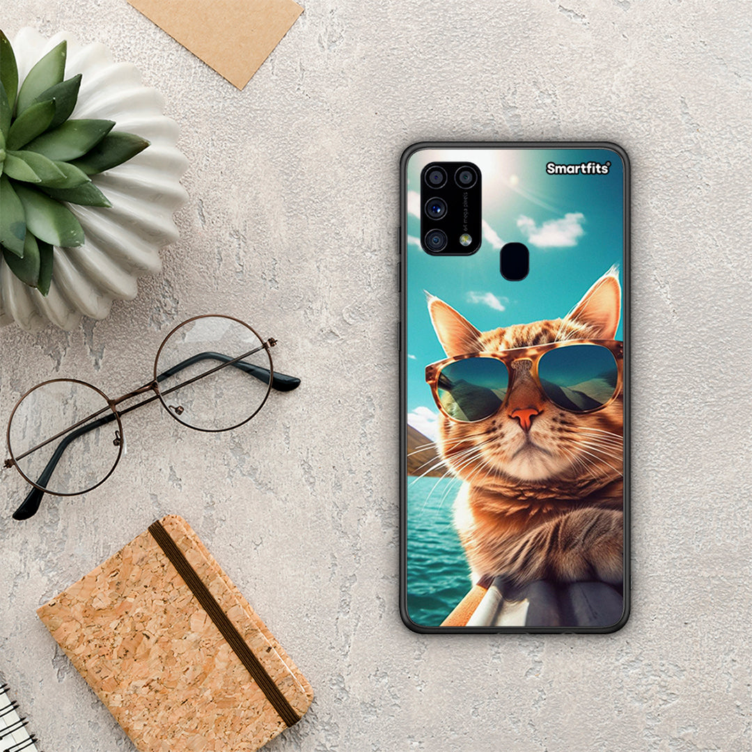 Summer Cat - Samsung Galaxy M31 case