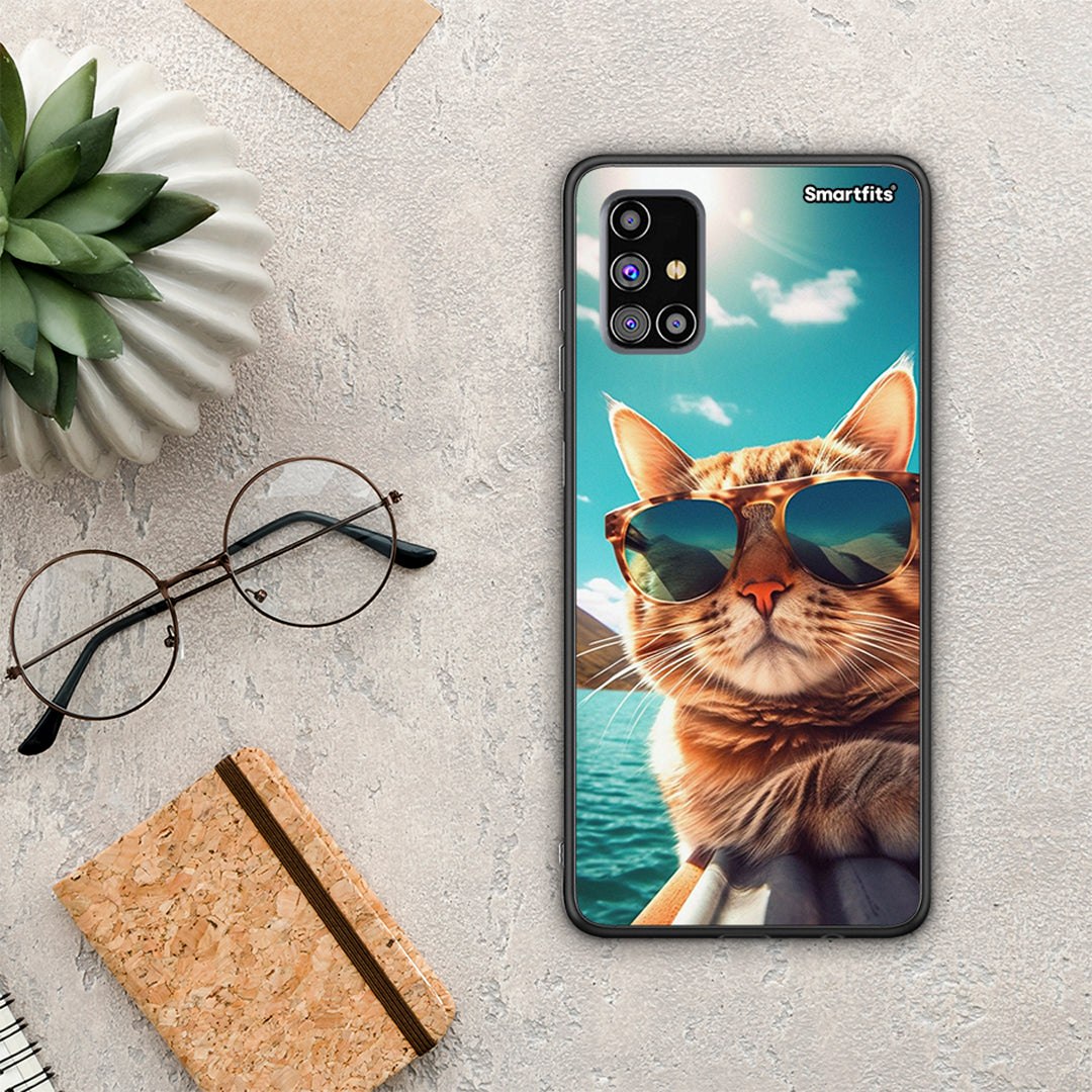 Summer Cat - Samsung Galaxy M31S case