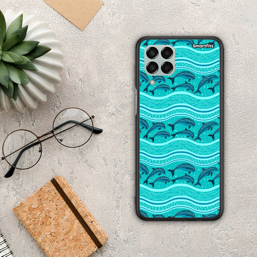 Swimming Dolphins - Samsung Galaxy M33 case
