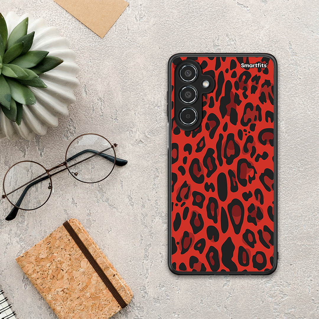 Animal Red Leopard - Samsung Galaxy M35 5G θήκη