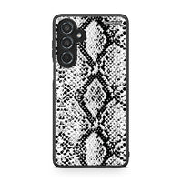 Thumbnail for 24 - Samsung Galaxy M35 5G White Snake Animal case, cover, bumper