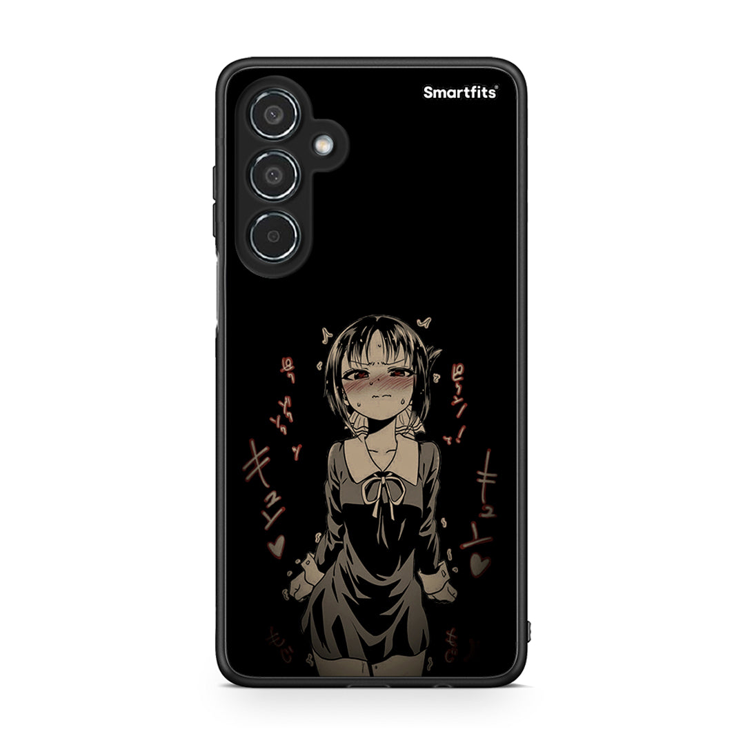 Samsung Galaxy M35 5G Anime Girl θήκη από τη Smartfits με σχέδιο στο πίσω μέρος και μαύρο περίβλημα | Smartphone case with colorful back and black bezels by Smartfits