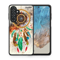 Thumbnail for Θήκη Samsung Galaxy M35 5G DreamCatcher Boho από τη Smartfits με σχέδιο στο πίσω μέρος και μαύρο περίβλημα | Samsung Galaxy M35 5G DreamCatcher Boho case with colorful back and black bezels