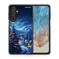 Thumbnail for Θήκη Samsung Galaxy M35 5G Christmas Scenery από τη Smartfits με σχέδιο στο πίσω μέρος και μαύρο περίβλημα | Samsung Galaxy M35 5G Christmas Scenery case with colorful back and black bezels