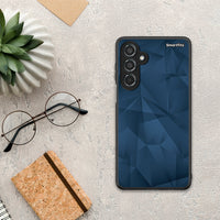 Thumbnail for Geometric Blue Abstract - Samsung Galaxy M35 5G θήκη