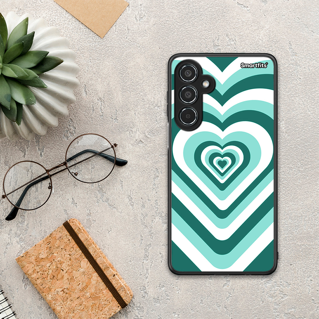 Green Hearts - Samsung Galaxy M35 5G θήκη