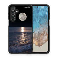 Thumbnail for Θήκη Samsung Galaxy M35 5G Moon Landscape από τη Smartfits με σχέδιο στο πίσω μέρος και μαύρο περίβλημα | Samsung Galaxy M35 5G Moon Landscape case with colorful back and black bezels