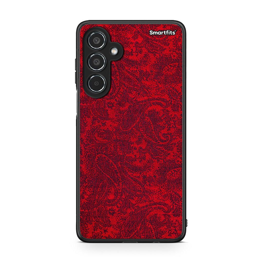 Samsung Galaxy M35 5G Paisley Cashmere θήκη από τη Smartfits με σχέδιο στο πίσω μέρος και μαύρο περίβλημα | Smartphone case with colorful back and black bezels by Smartfits