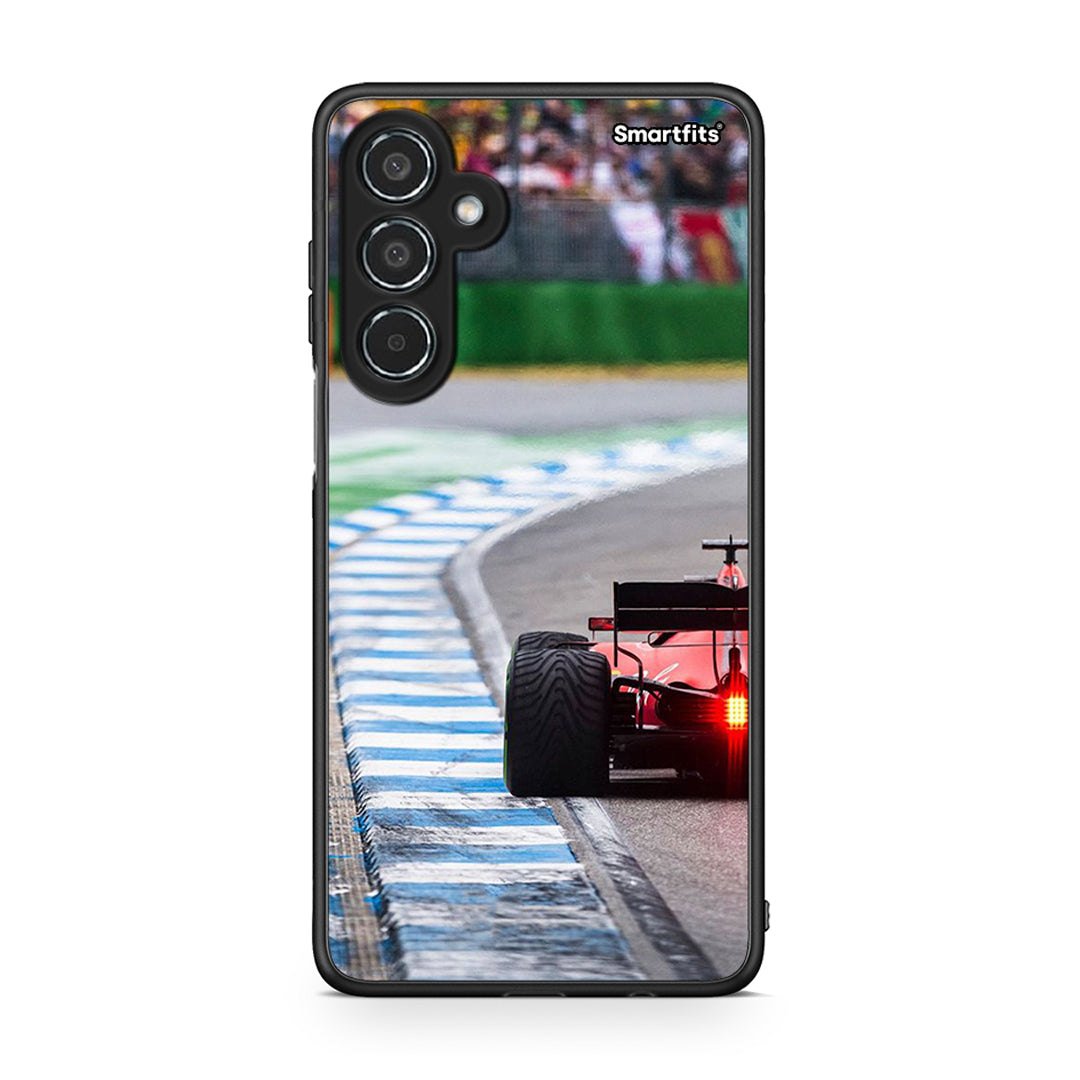 Samsung Galaxy M35 5G Racing Vibes θήκη από τη Smartfits με σχέδιο στο πίσω μέρος και μαύρο περίβλημα | Smartphone case with colorful back and black bezels by Smartfits