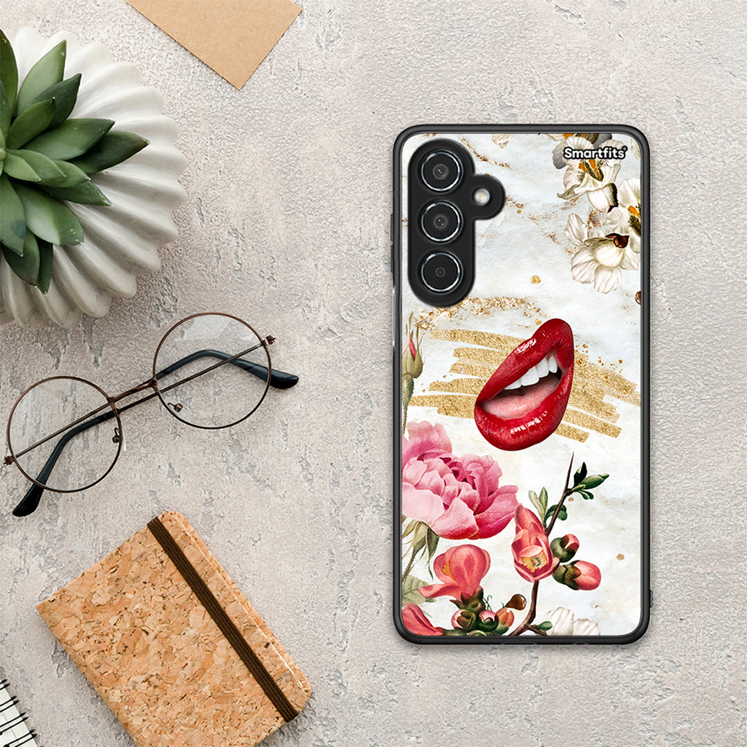 Red Lips - Samsung Galaxy M35 5G θήκη